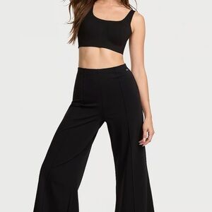 Victoria's Secret Black Wide-Leg Pants